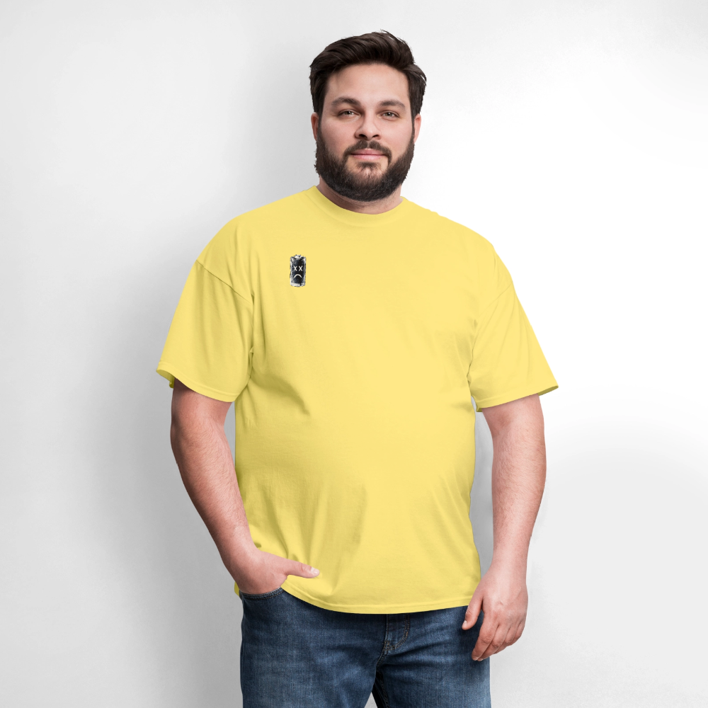 Exhausted Creators Tee - cornsilk