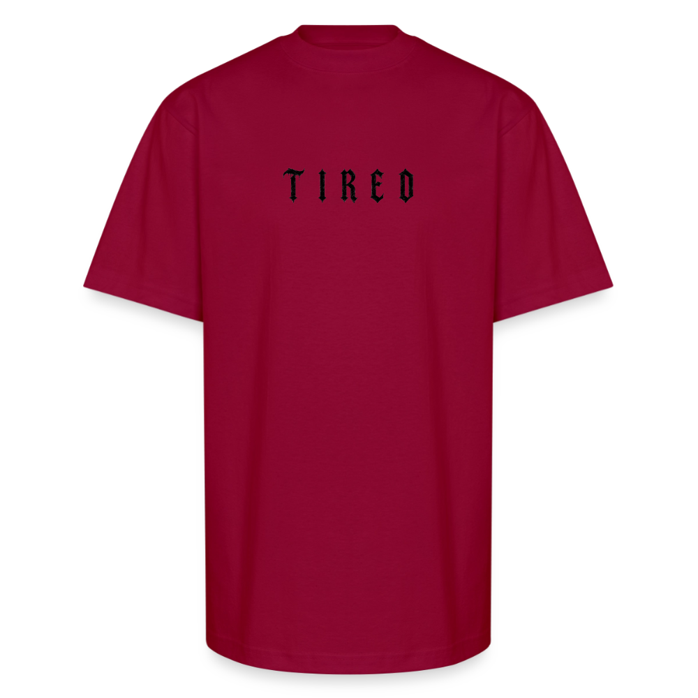 Tired, Not Done Tee - cardinal