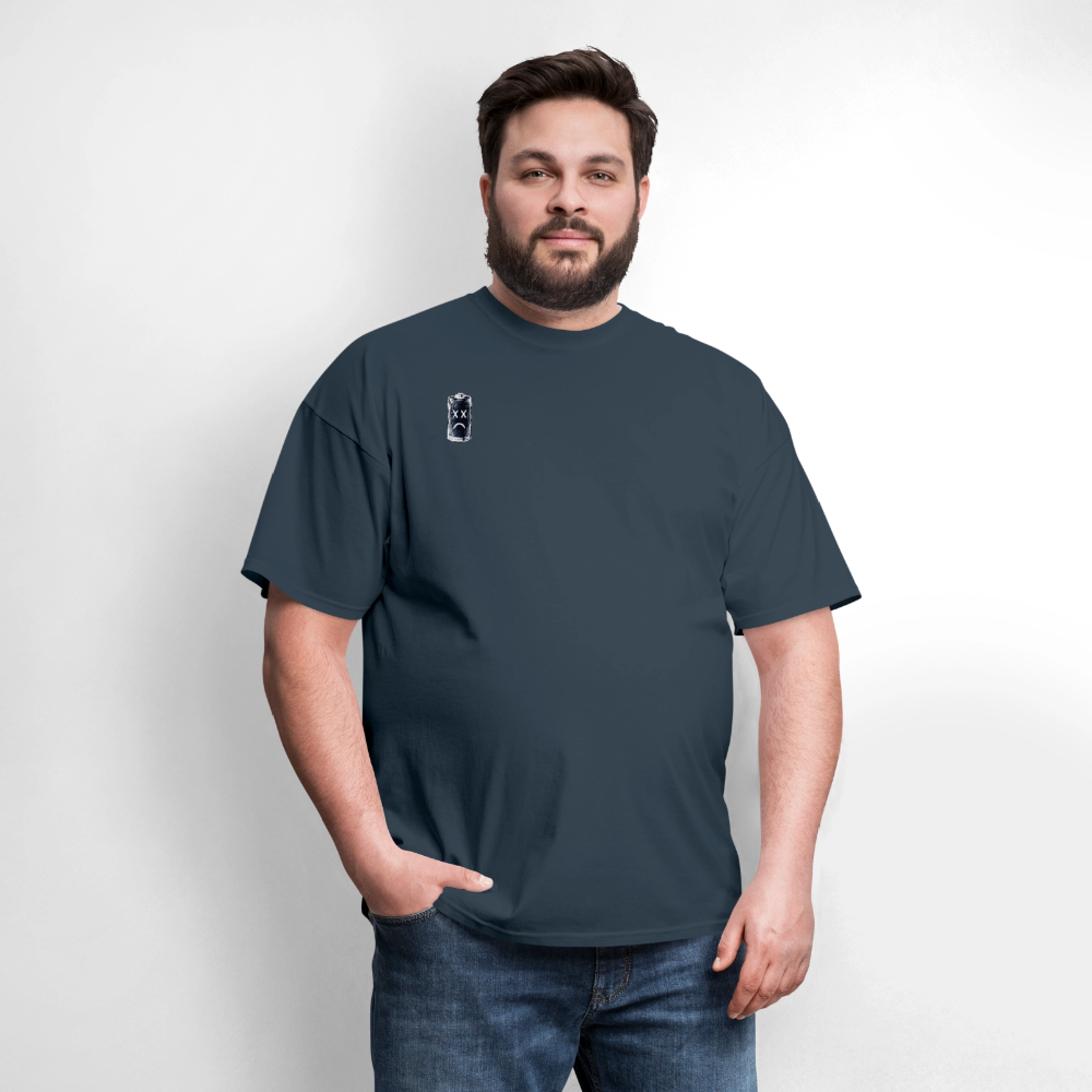 Exhausted Creators Tee -  blue dusk