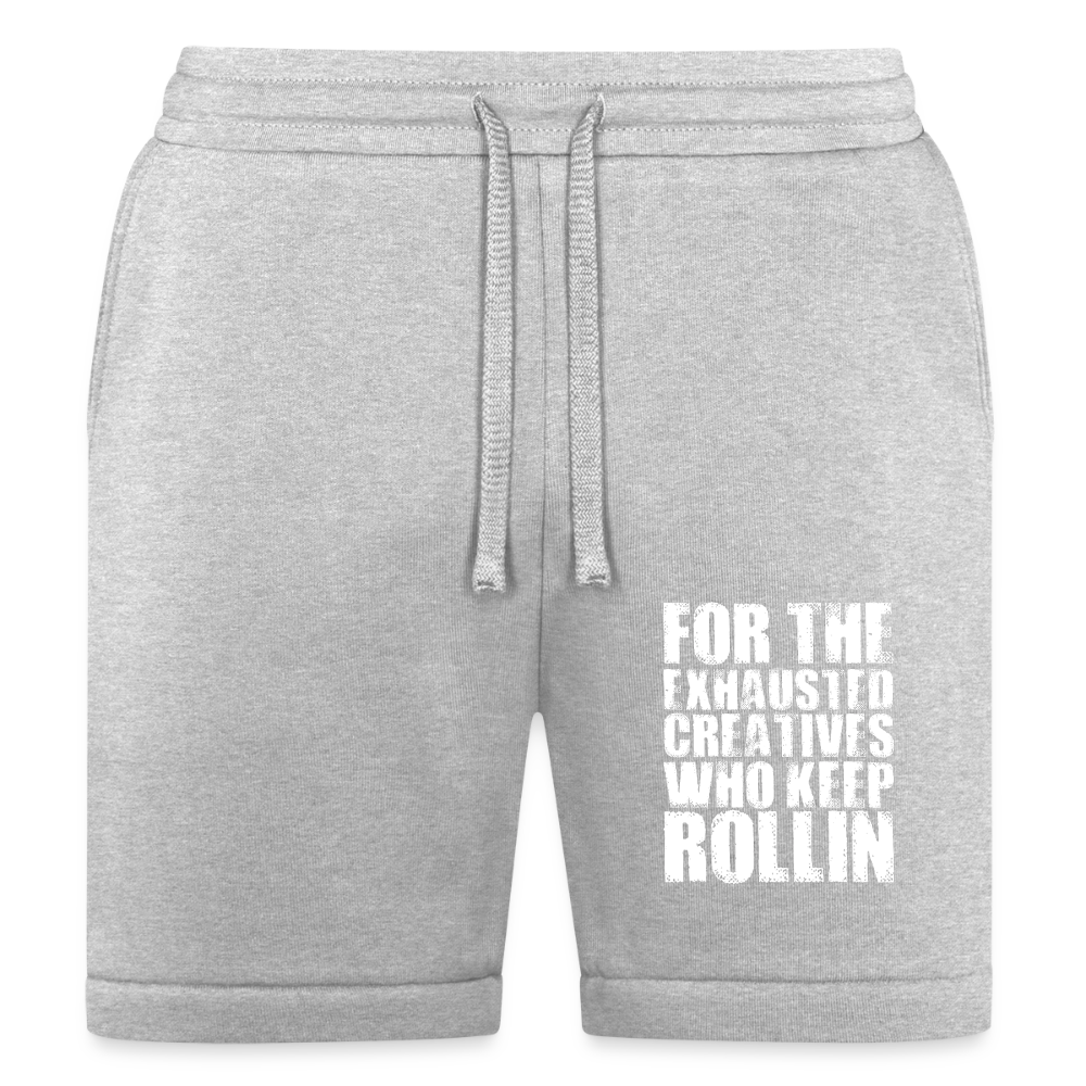 Keep Rollin’ Shorts - heather gray