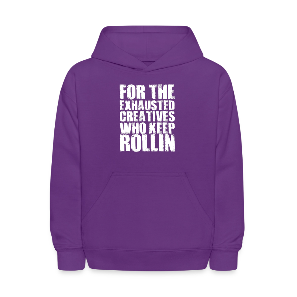 Mini Creators hoodie - purple