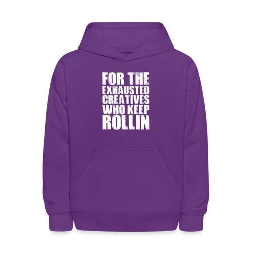 Mini Creators hoodie - purple