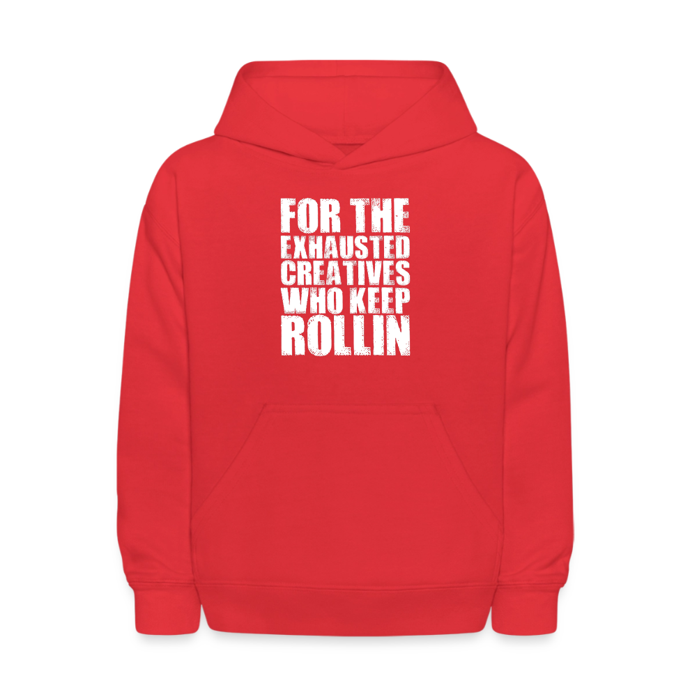 Mini Creators hoodie - red