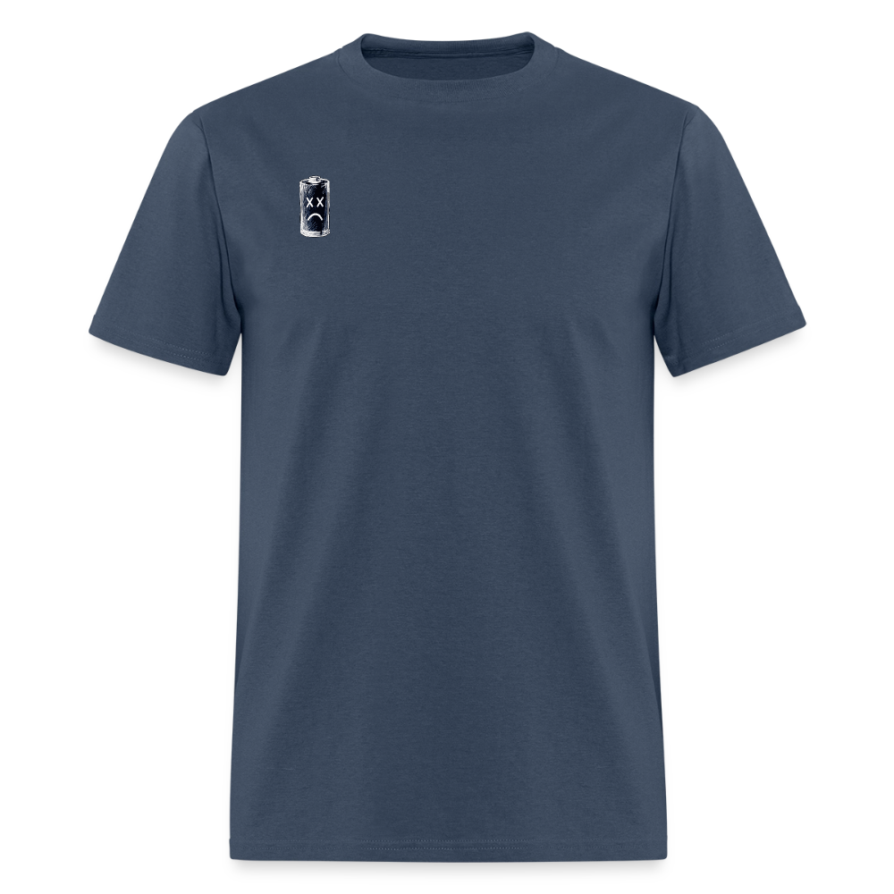 Exhausted Creators Tee -  blue dusk