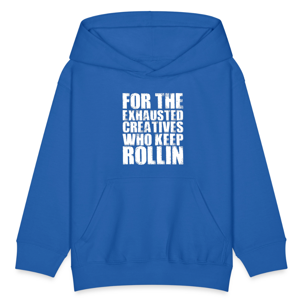 Mini Creators hoodie - royal blue