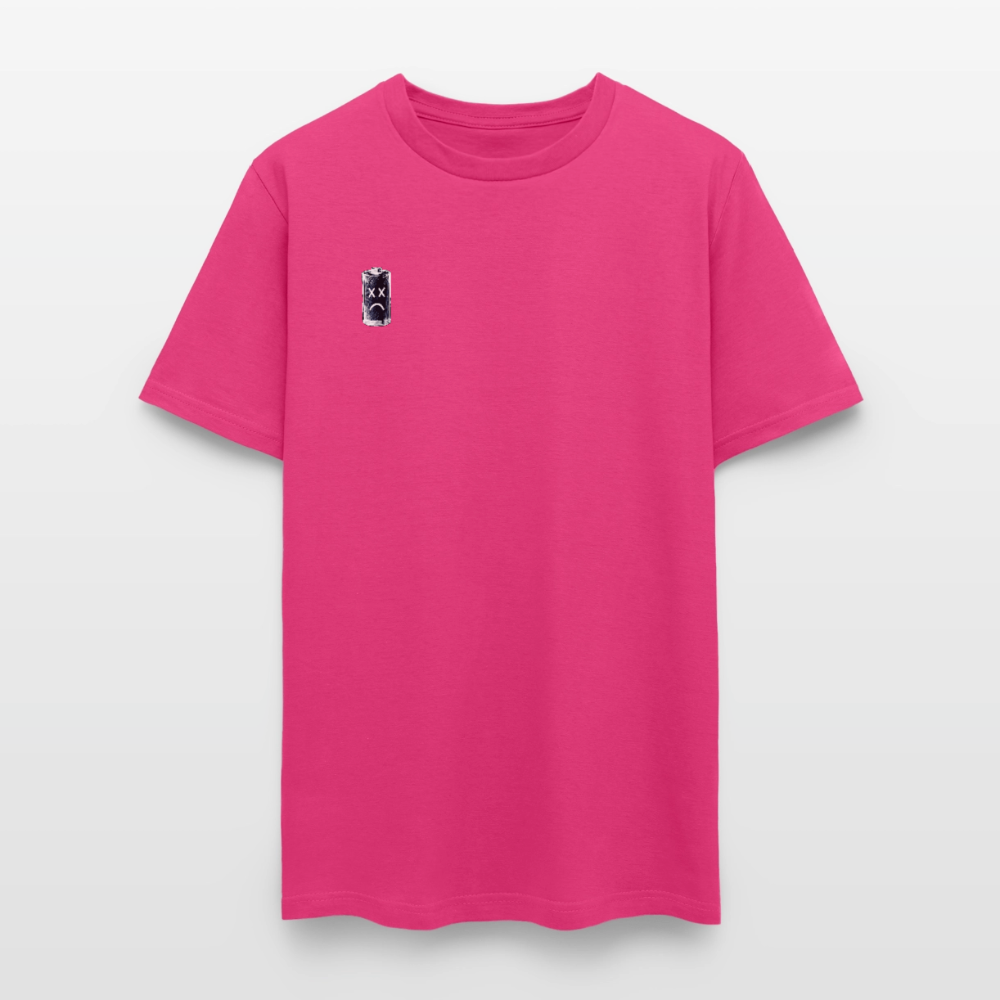 Exhausted Creators Tee - fuchsia