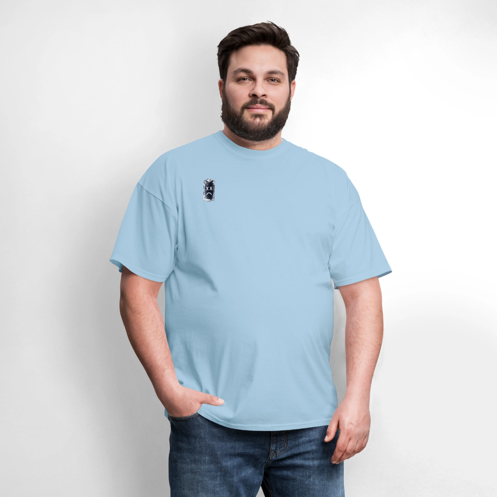Exhausted Creators Tee - powder blue