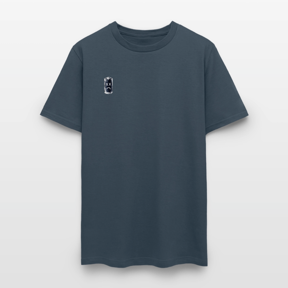 Exhausted Creators Tee -  blue dusk