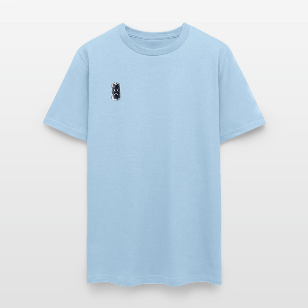 Exhausted Creators Tee - powder blue