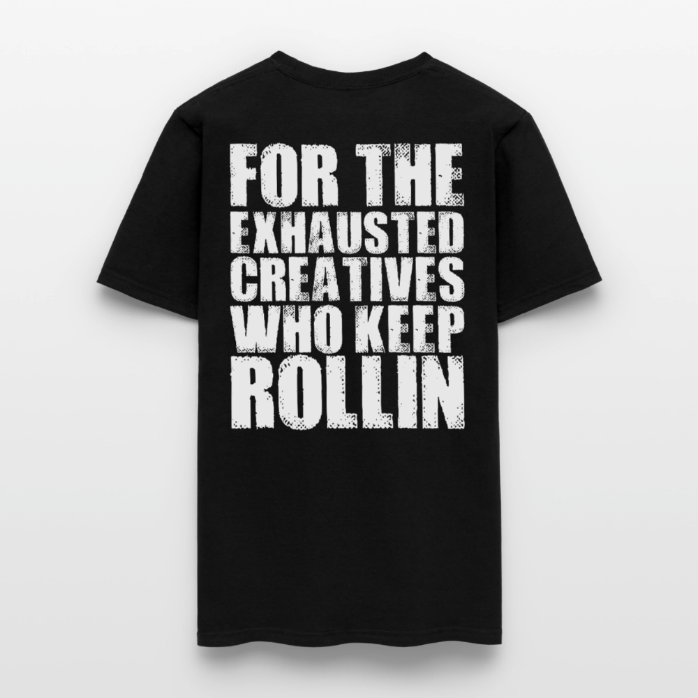 Exhausted Creators Tee - black