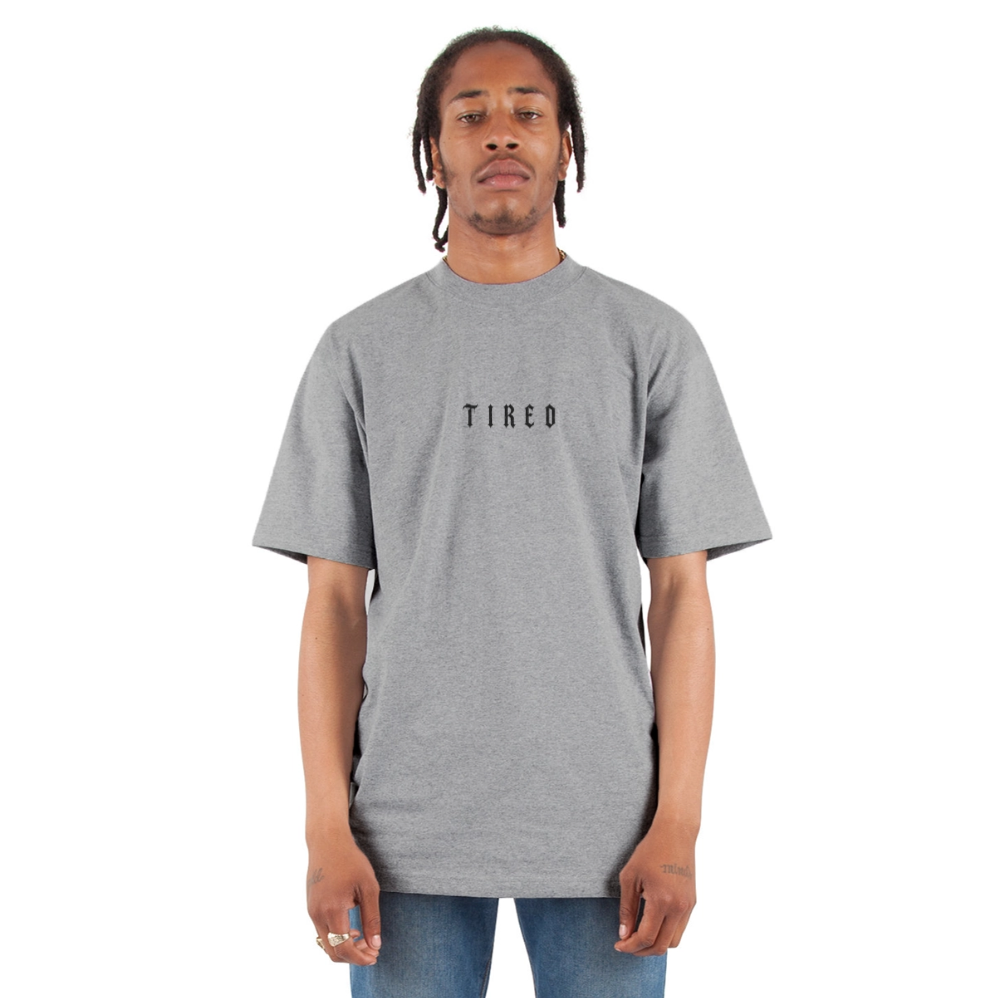 Tired, Not Done Tee - heather gray