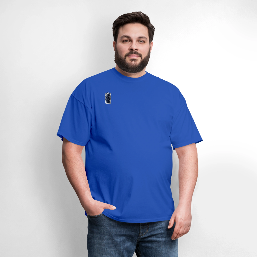 Exhausted Creators Tee - royal blue
