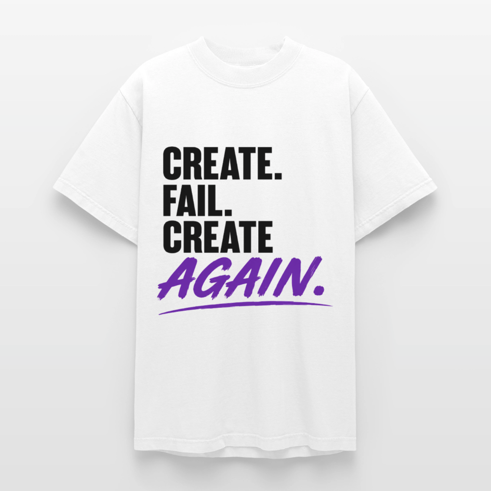 Create Again Tee - white