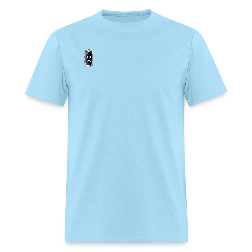 Exhausted Creators Tee - powder blue