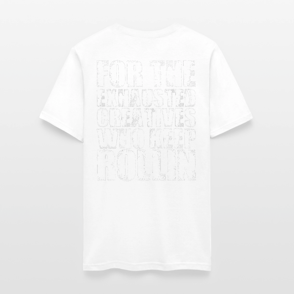 Exhausted Creators Tee - white