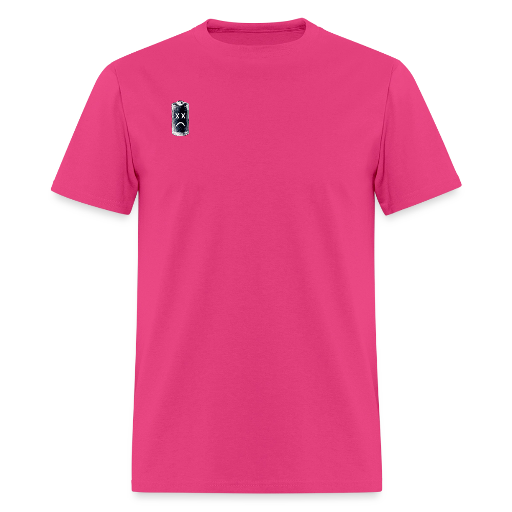 Exhausted Creators Tee - fuchsia