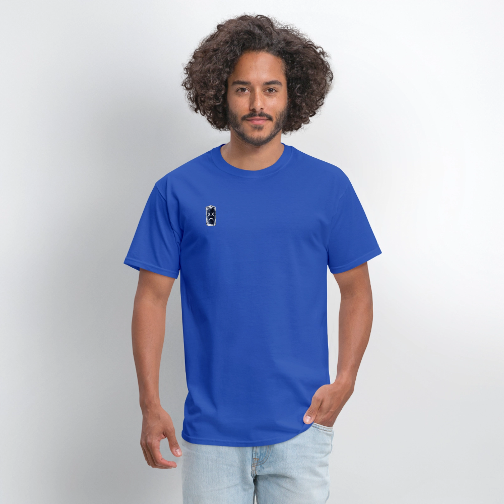 Exhausted Creators Tee - royal blue