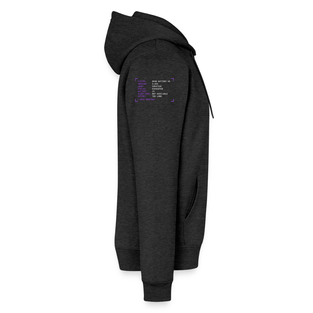 Sleep Not Found Hoodie - heather anthracite