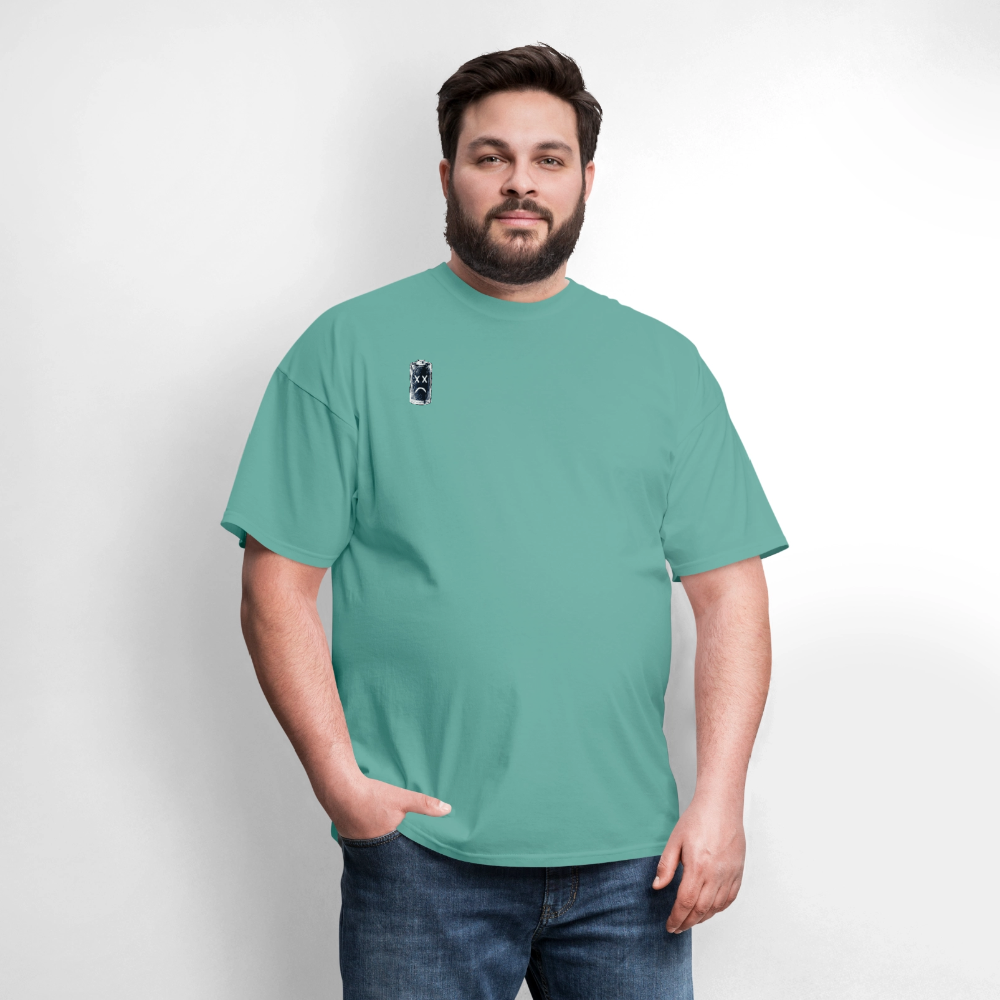 Exhausted Creators Tee - aquatic