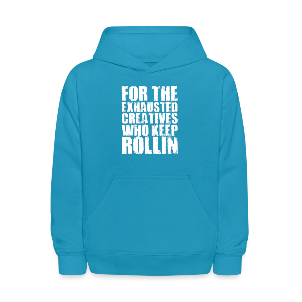 Mini Creators hoodie - turquoise