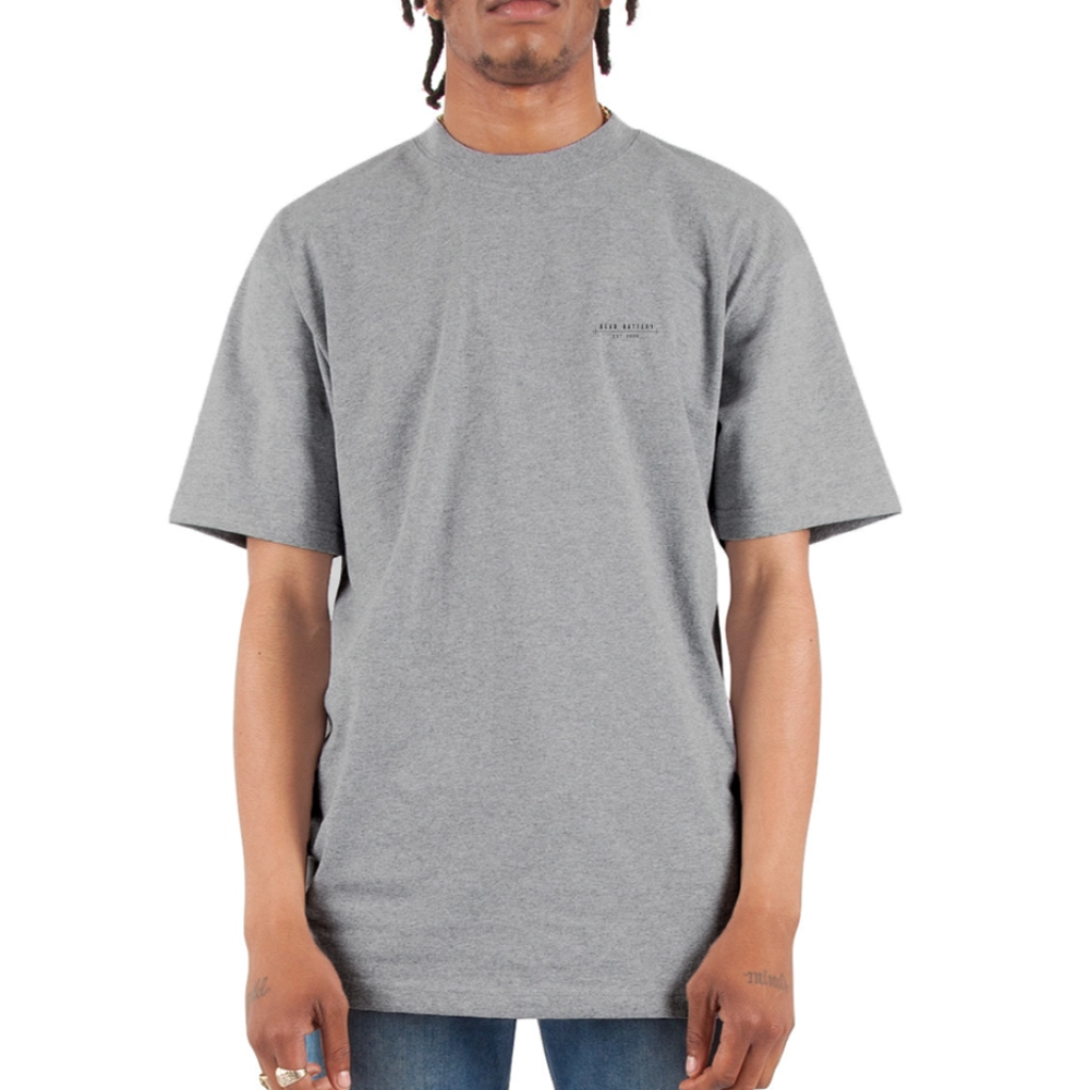 1% Tee - heather gray