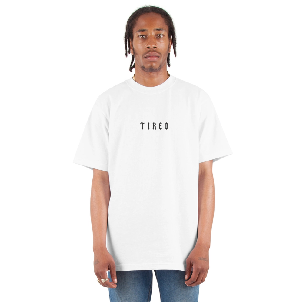 Tired, Not Done Tee - white