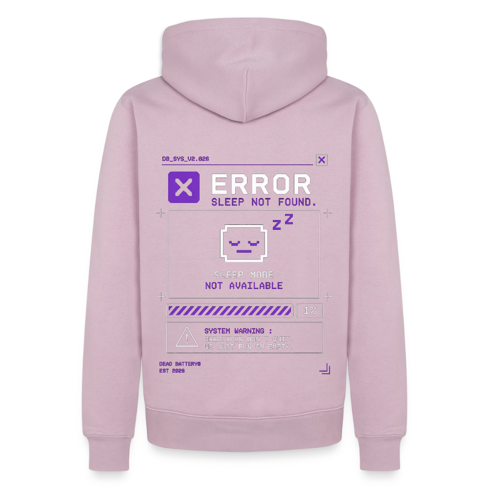 Sleep Not Found Hoodie - dusty pink