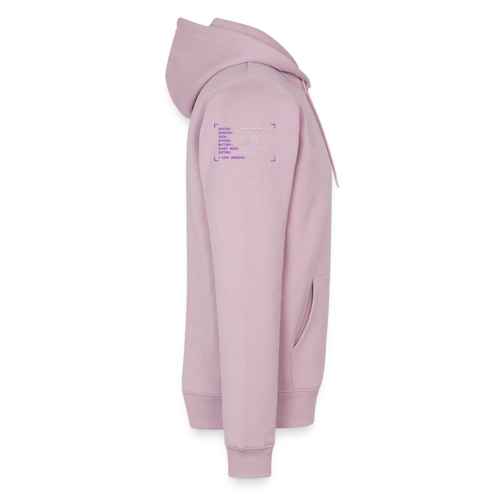 Sleep Not Found Hoodie - dusty pink