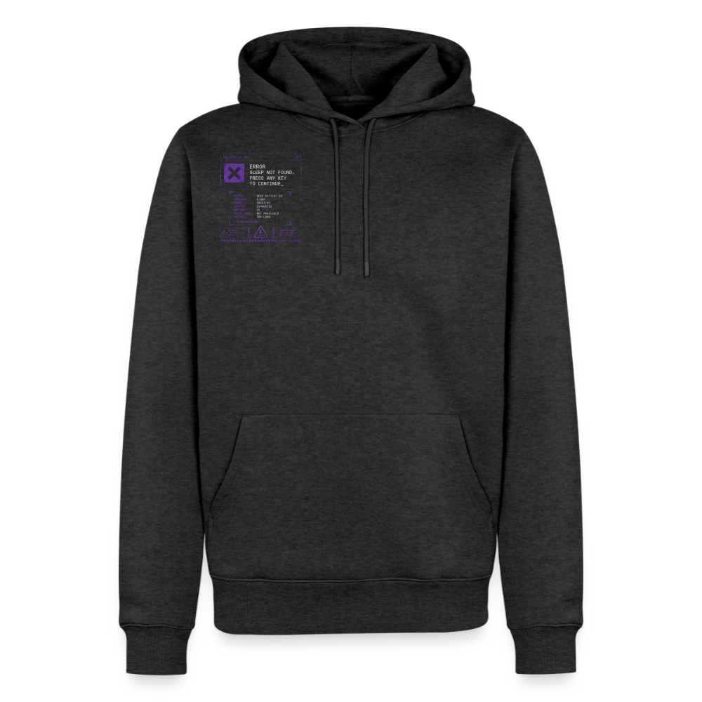 Sleep Not Found Hoodie - heather anthracite