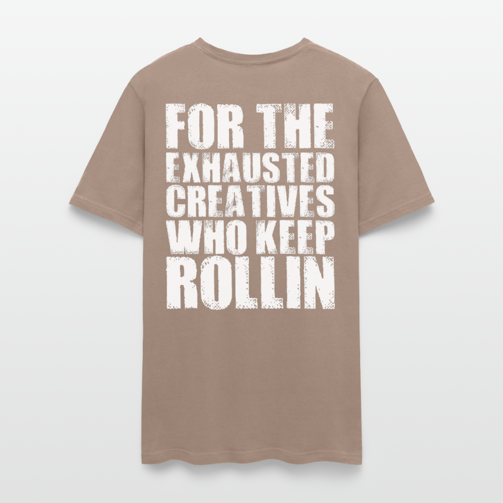 Exhausted Creators Tee - safari