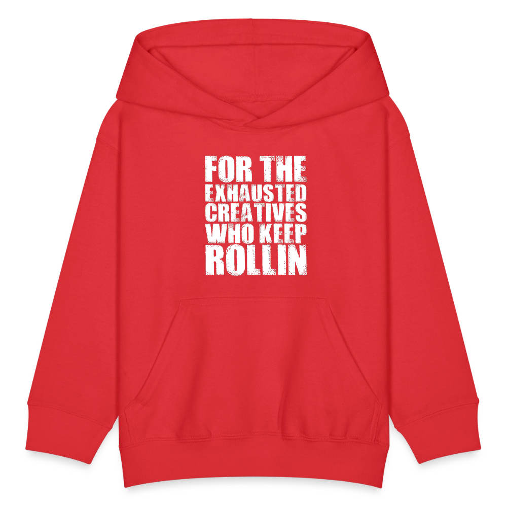 Mini Creators hoodie - red
