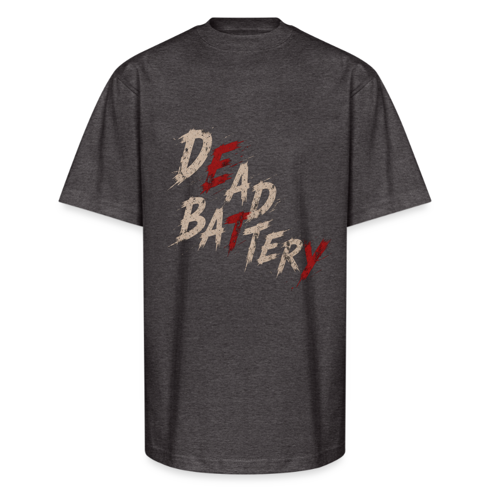 EMPTY BUT AHEAD TEE - charcoal grey