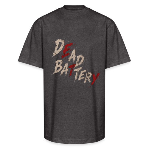 EMPTY BUT AHEAD TEE - charcoal grey