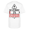 1% Tee - white