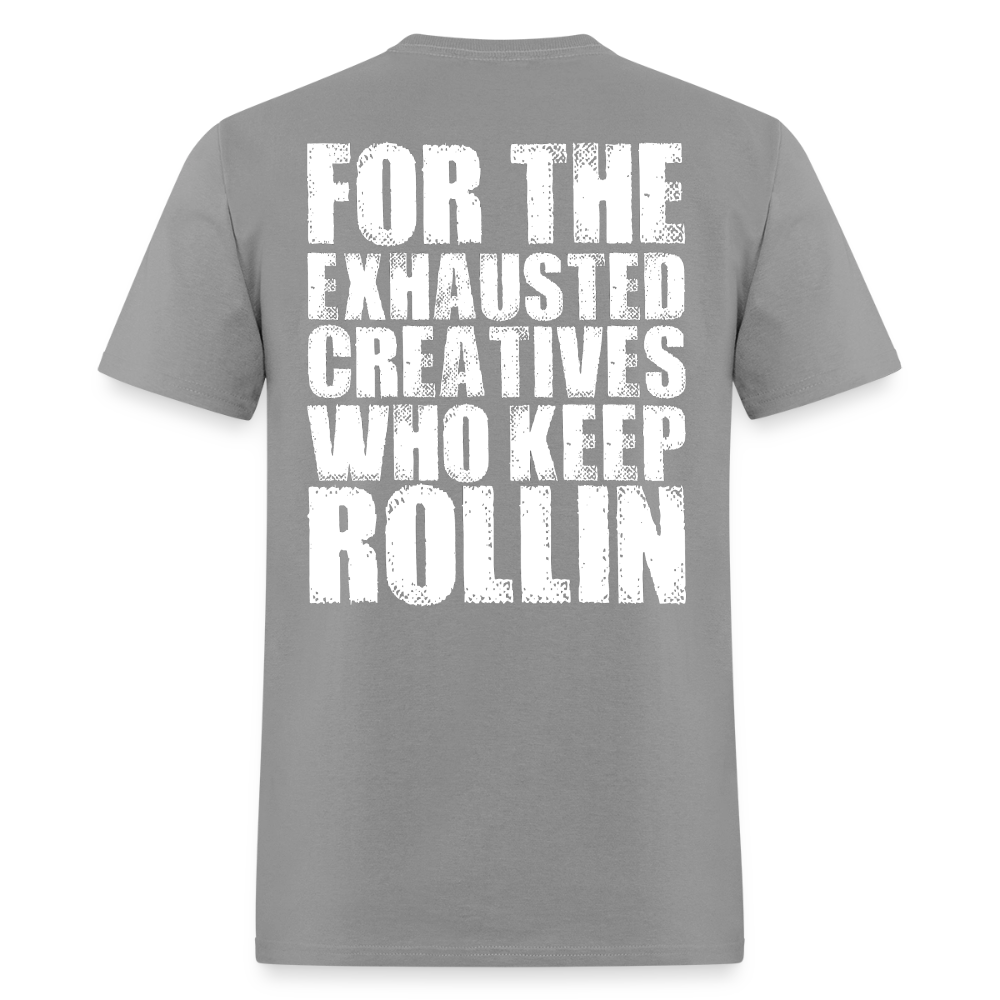 Exhausted Creators Tee - rock