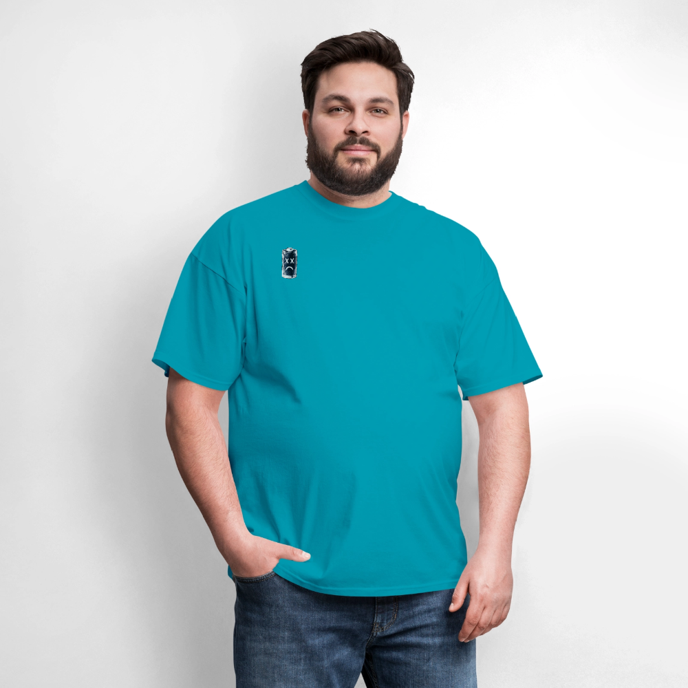 Exhausted Creators Tee - turquoise