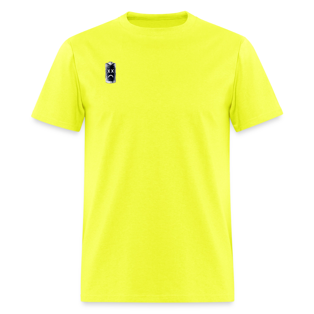 Exhausted Creators Tee - safety green