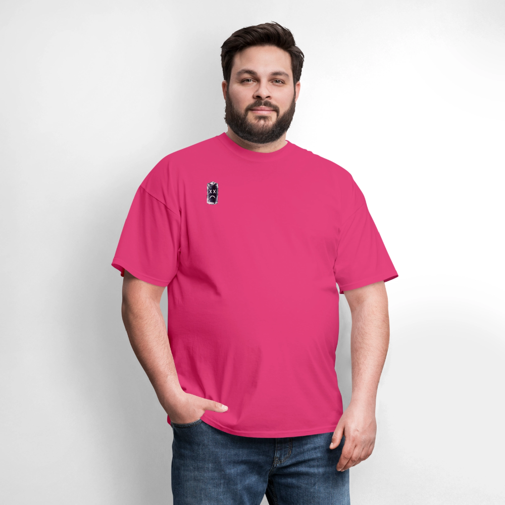 Exhausted Creators Tee - fuchsia