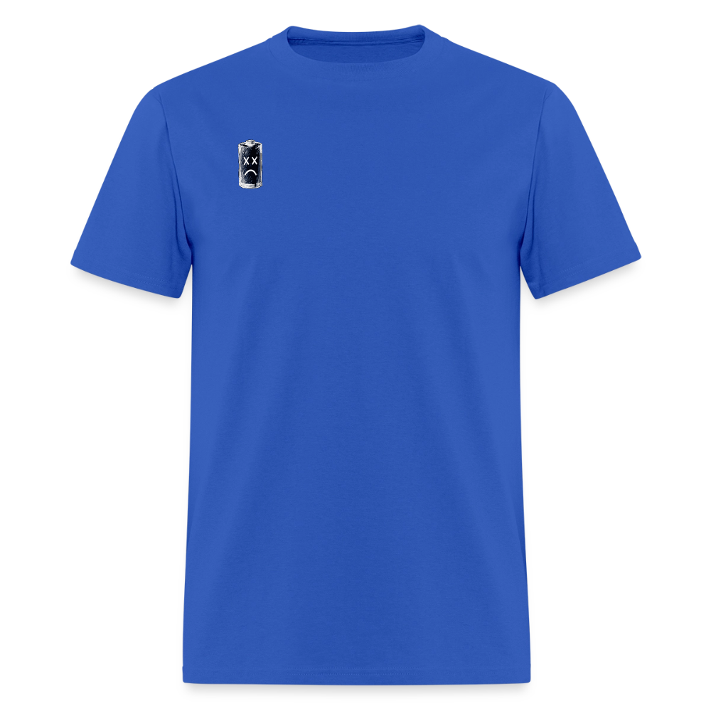 Exhausted Creators Tee - royal blue