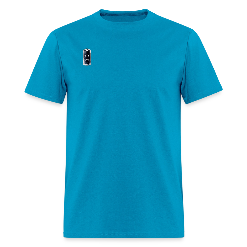 Exhausted Creators Tee - turquoise