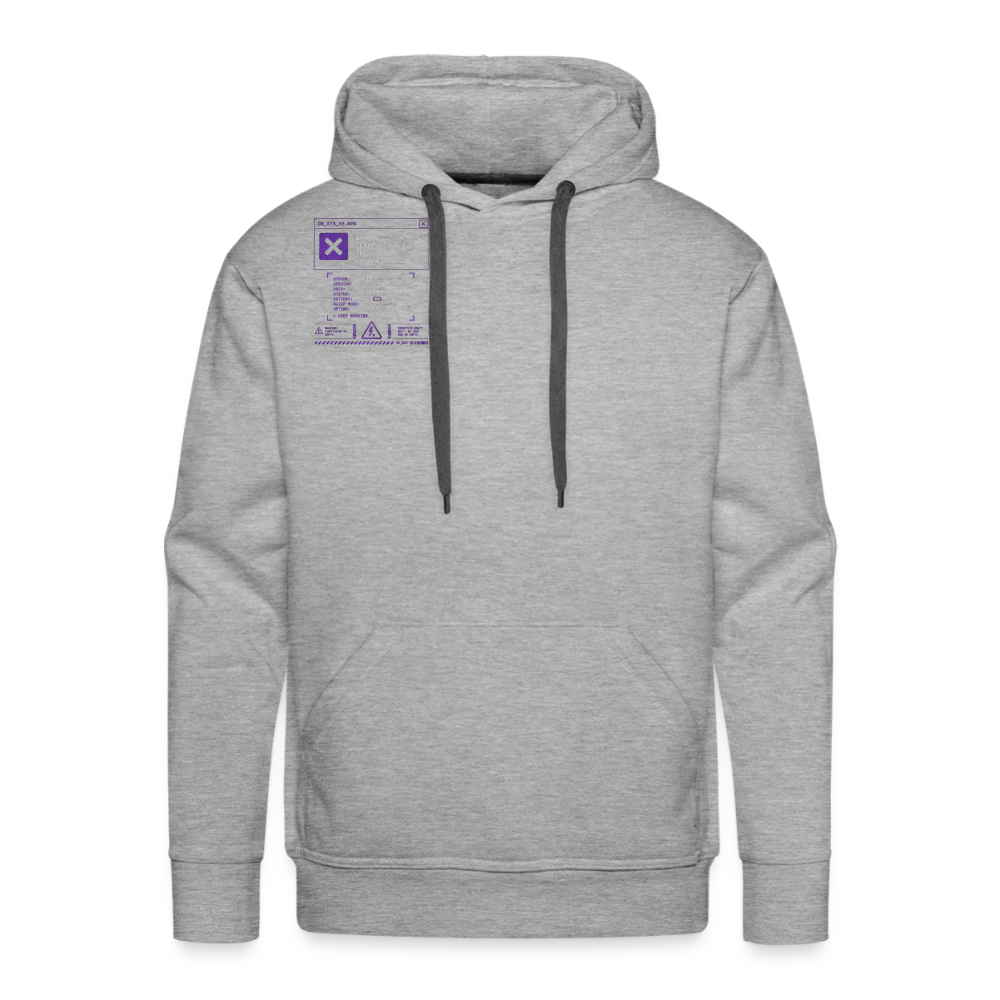 Sleep Not Found Hoodie - heather grey