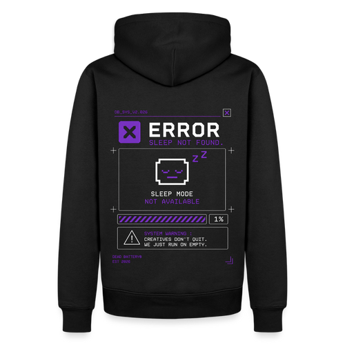Sleep Not Found Hoodie - black