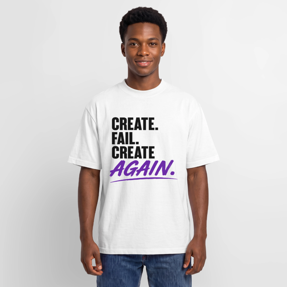 Create Again Tee - white