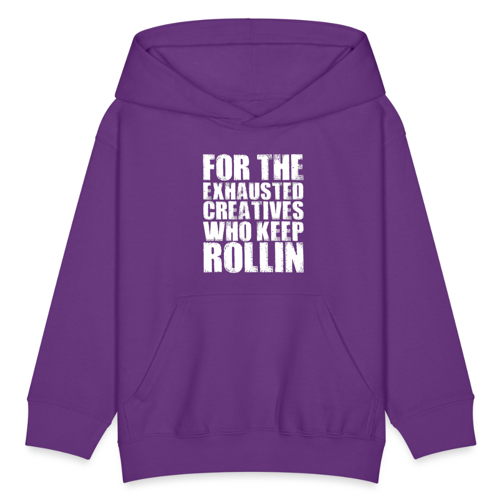 Mini Creators hoodie - purple