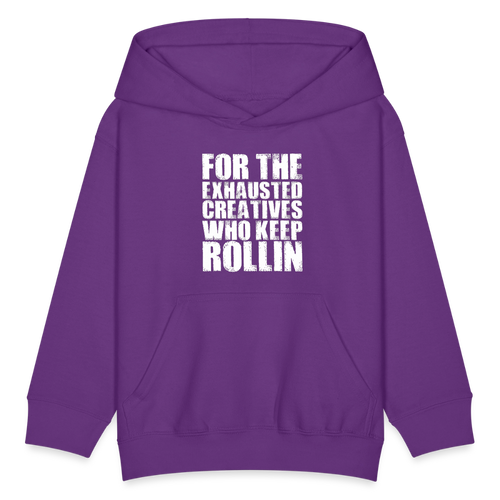 Mini Creators hoodie - purple