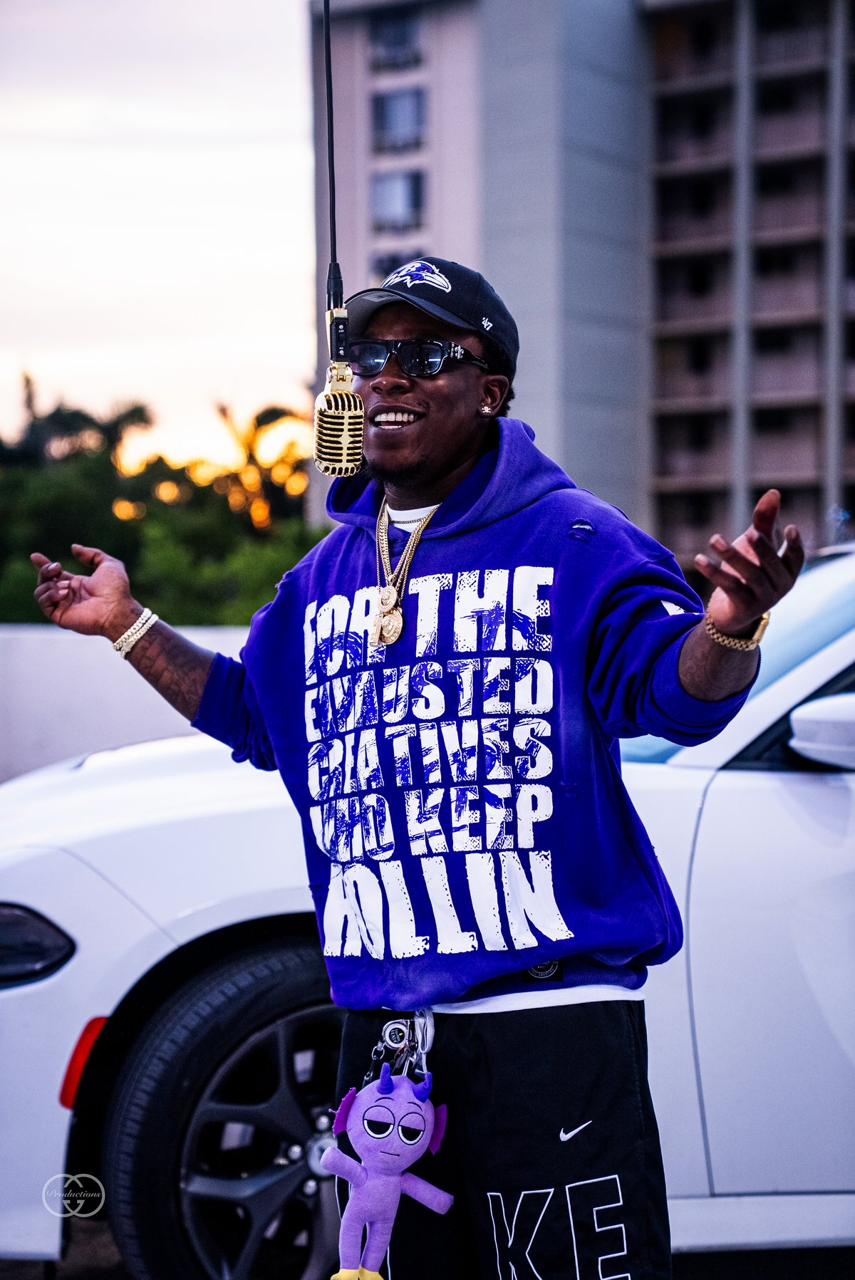 002 – Purple Voltage Hoodie