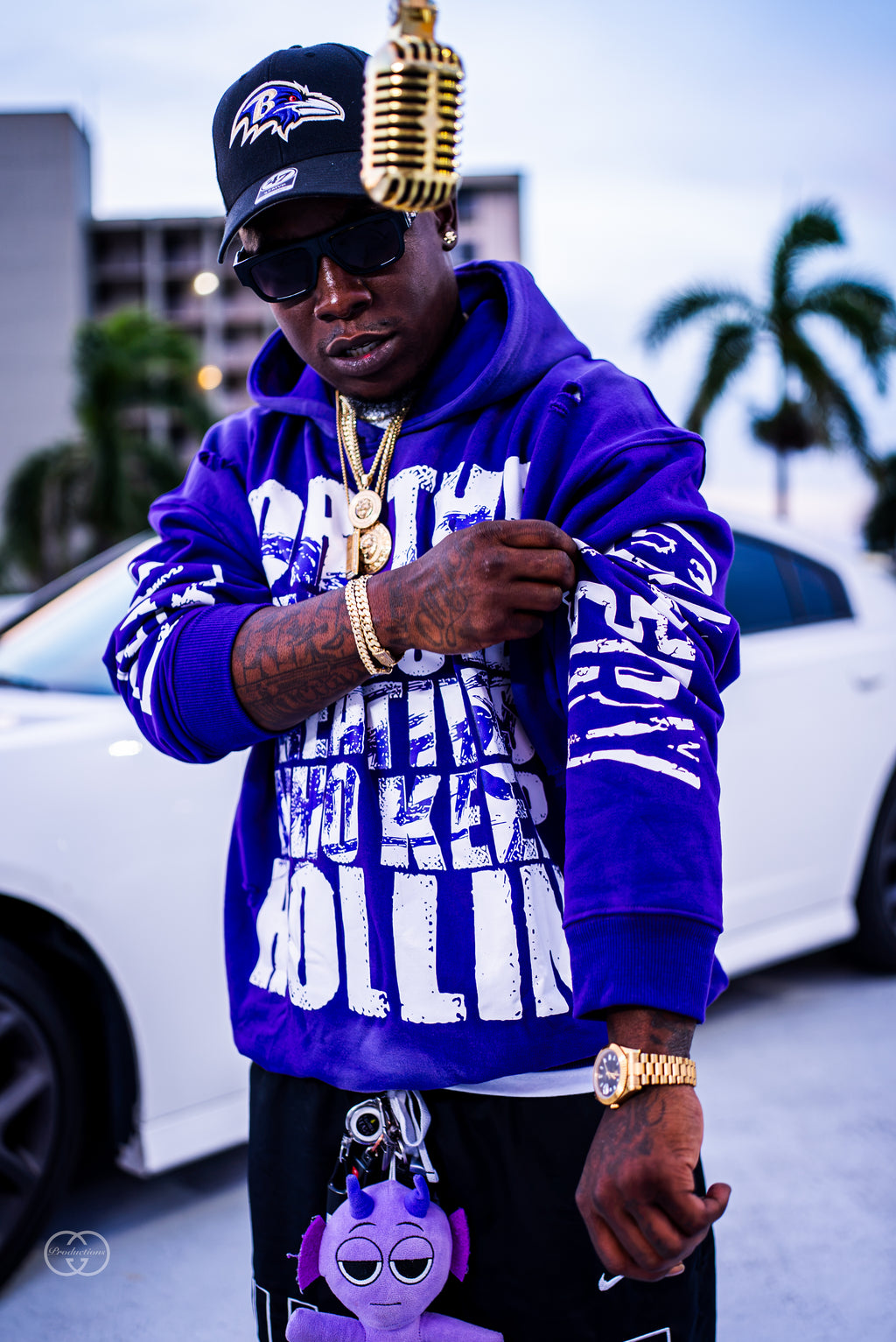 002 – Purple Voltage Hoodie