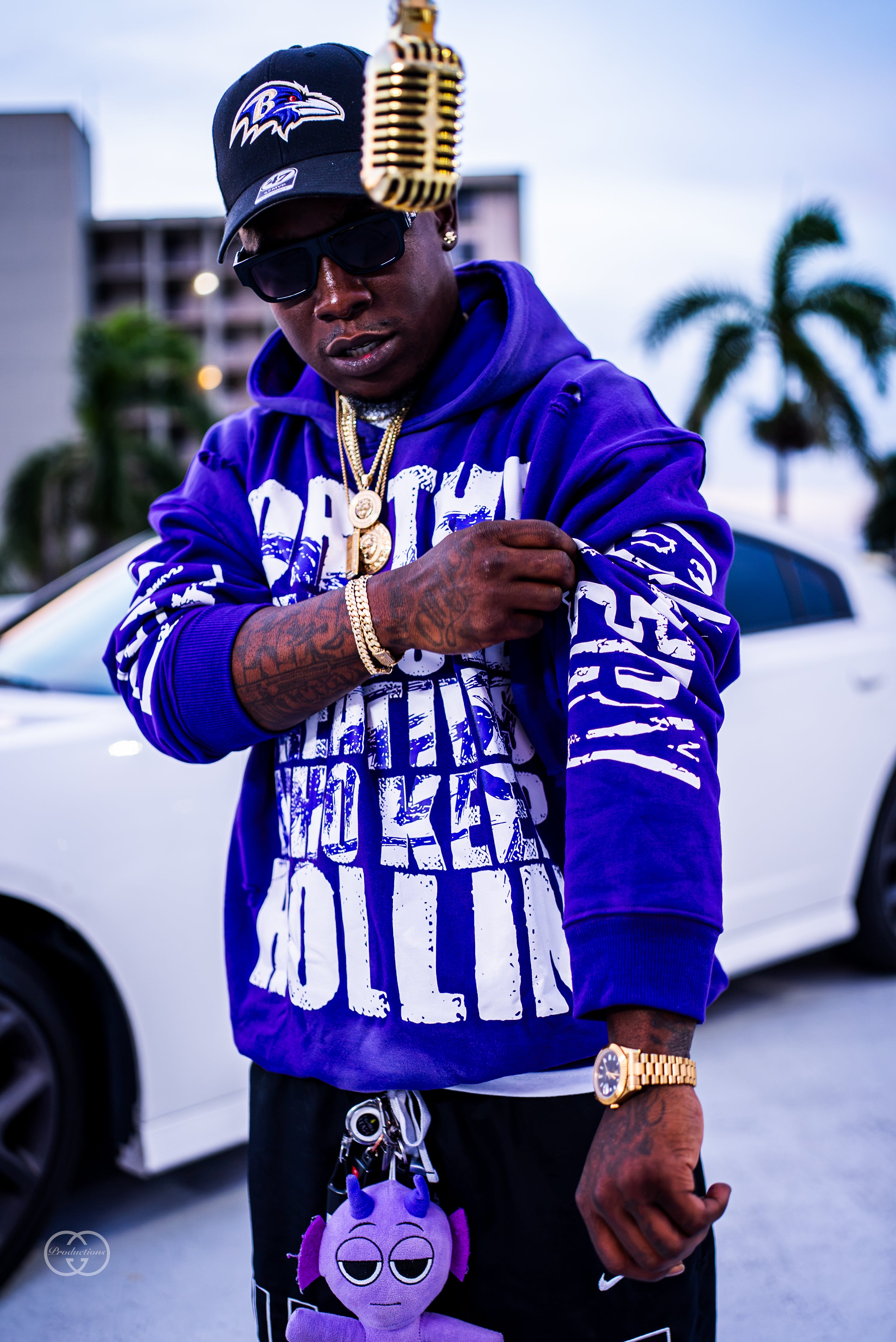 002 – Purple Voltage Hoodie