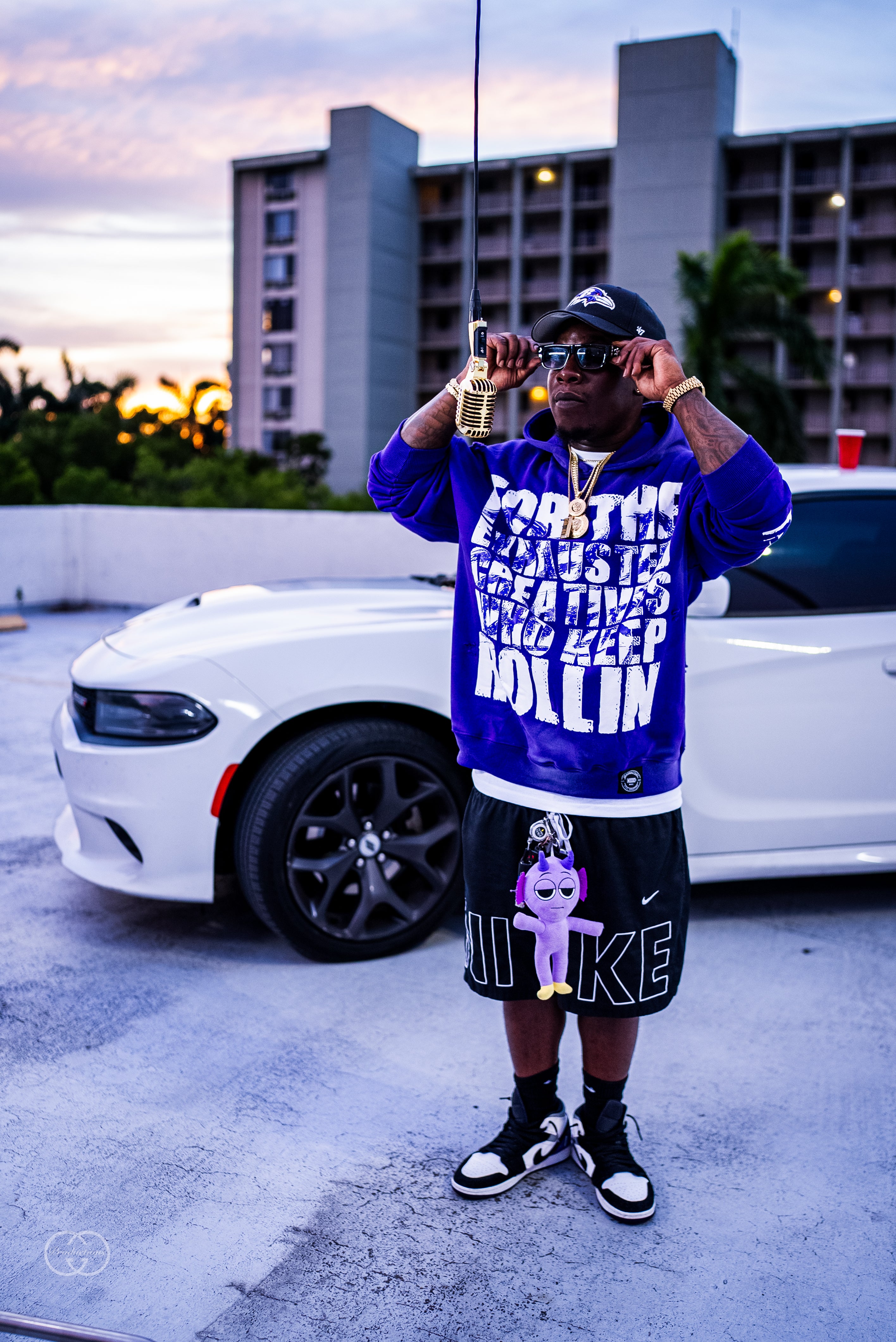 002 – Purple Voltage Hoodie
