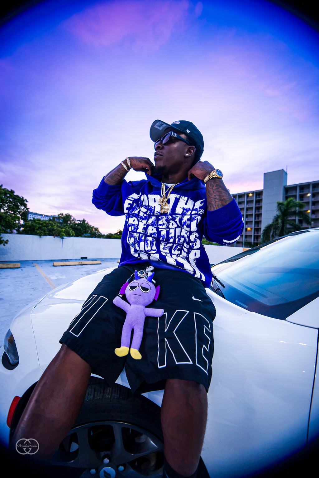002 – Purple Voltage Hoodie